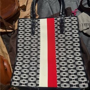 Kate Spade Shoulder Bag with Red Accent